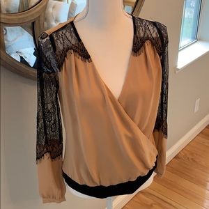 WINDSOR LACE BODYSUIT BLOUSE